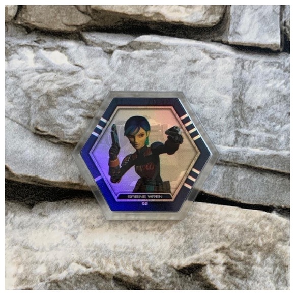 2016 Lot of 26 Star Wars Galactic Connexions Trading Cards Discs Game Series 3 - Picture 2 of 11